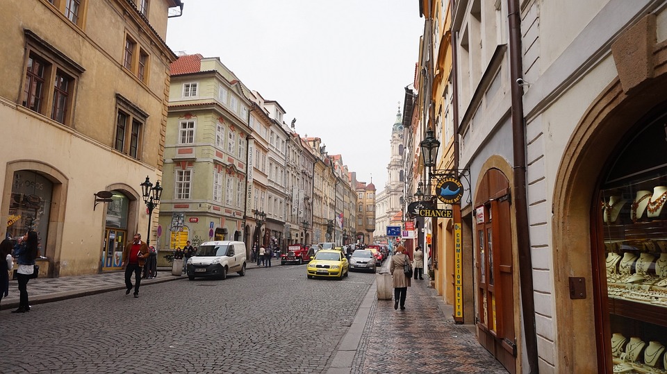 Une rue de Prague